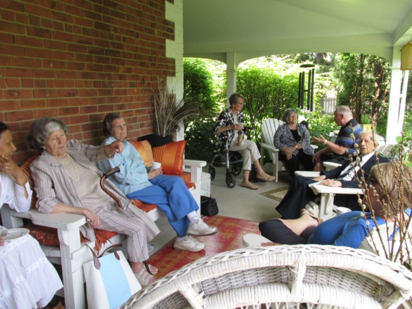 Blog Photo - Afternoon Tea Group on Verandah1