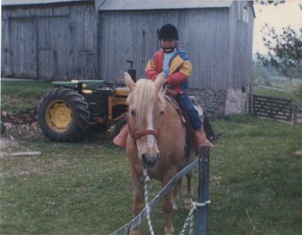 Blog Photo - Doors Open Nick early photo of child on horse