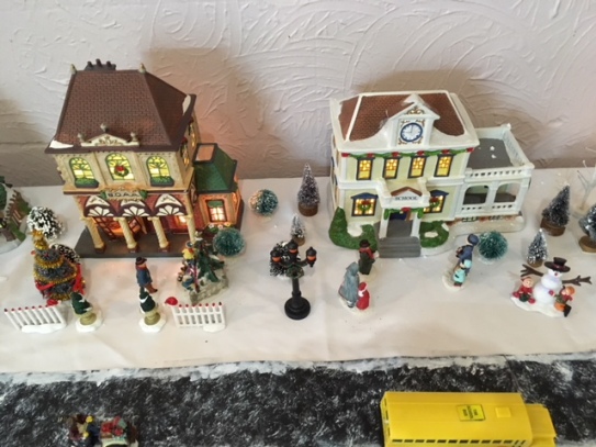 Blog Photo - BOAA Christmas village buildings and people