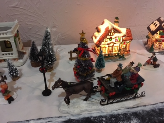 Blog Photo - BOAA Christmas village carriage and horse