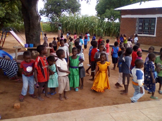 Blog Photo - Kamala-Jean -- Children in schoolyard