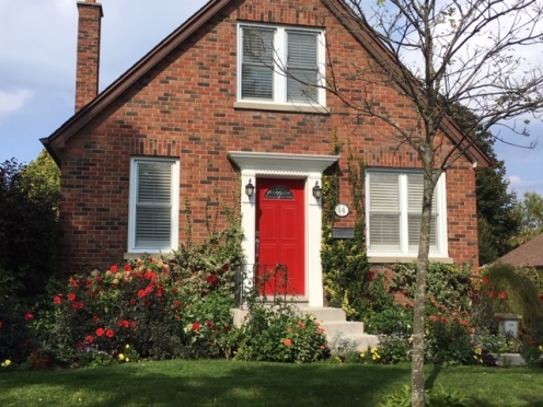 Blog Photo - Bowmanville Small House with Red Door
